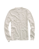 Waffle - Knit Henley Shirt Paper White - Unmatched Kicks - ralph lauren
