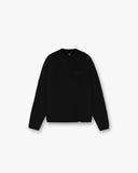 Waffle Long Sleeve T-Shirt - Black - Unmatched Kicks - REPRESENT