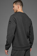 Waffle Lounge Long Sleeve Crew Anthracite - Unmatched Kicks - ALO