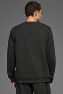 Waffle Lounge Long Sleeve Crew - Black - Unmatched Kicks - ALO