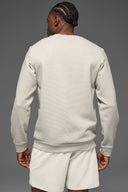 Waffle Lounge Long Sleeve Crew - Bone - Unmatched Kicks - ALO