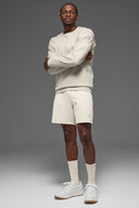 Waffle Lounge Long Sleeve Crew - Bone - Unmatched Kicks - ALO