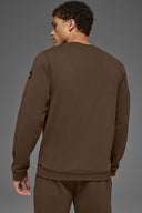 Waffle Lounge Long Sleeve Crew Espresso - Unmatched Kicks - ALO