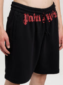 Waist Logo Sweatshorts - Unmatched Kicks - Palm Angeles