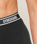 Waistband Logo Shorts Black - Unmatched Kicks - GYMSHARK