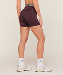 Waistband Logo Shorts Cherry Purple - Unmatched Kicks - GYMSHARK