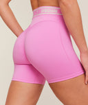 Waistband Logo Shorts Focus Pink - Unmatched Kicks - GYMSHARK
