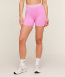 Waistband Logo Shorts Focus Pink - Unmatched Kicks - GYMSHARK