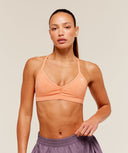 Washed Minimal Sports Bra light support Pop Turquoise/Wash - Unmatched Kicks-GYMSHARK
