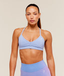 Washed Minimal Sports Bra light support Steady Purple/Wash - Unmatched Kicks-GYMSHARK