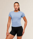 Washed Pastel Baby Tee Pop Steady Purple/Wash - Unmatched Kicks-GYMSHARK