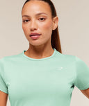 Washed Pastel Baby Tee Pop Turquoise/Wash - Unmatched Kicks-GYMSHARK