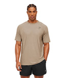 Weekend T-Shirt regular fit Cement Brown/Tinted White - Unmatched Kicks - GYMSHARK