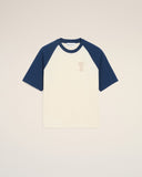 White And Blue Cotton Ami De Coeur Knitted Patch T-shirt - Unmatched Kicks - Ami Paris