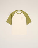 White And Green Cotton Ami De Coeur Knitted Patch T-shirt - Unmatched Kicks - Ami Paris