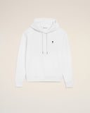 White Cotton Ami De Coeur Hoodie - Unmatched Kicks - Ami Paris