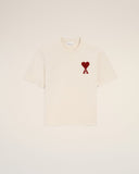 White Cotton Ami De Coeur T-shirt - Unmatched Kicks - Shirts