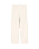 White Cotton Large Fit Jeans - Unmatched Kicks - Ami Paris