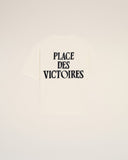 White Cotton Place Des Victoires Print T-shirt - Unmatched Kicks - Ami Paris