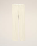 White Wool Straight Trousers - Unmatched Kicks - Ami Paris