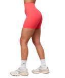 Whitney Shorts Coral Red - Unmatched Kicks - GYMSHARK
