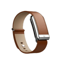 Whoop 5.0/ MG Life Leatherluxe Straight Chestnut/Cream with Titanium Band (Strap Only) - Unmatched Kicks - whoop