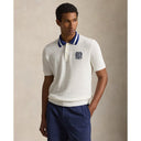 Wimbledon Cotton Polo Sweater Classic Oxford White - Unmatched Kicks-ralph lauren
