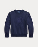 Wimbledon Vintage Fit Crest Sweatshirt Refined Navy - Unmatched Kicks-ralph lauren