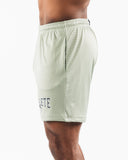Wolf Head Mesh Short 6" - Sage - Unmatched Kicks - Alphalete