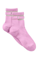 Women's Pulse Grip Sock - Candy Heart Pink - Unmatched Kicks - ALO