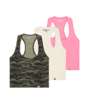 Womens Tank Top 3 Pack - Unmatched Kicks - 