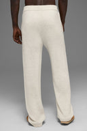 Wool Cashmere New Class Sweatpant Bone Heather - Unmatched Kicks-ALO