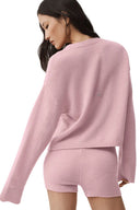 Wool Cashmere New Class Tie Cardigan - Vintage Pink - Unmatched Kicks - ALO