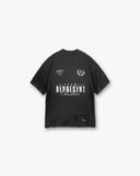 World Championship T-Shirt - Stained Black - Unmatched Kicks - REPRESENT