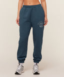Worn Crest Graphic Jogger GS Stealth Blue - Unmatched Kicks - GYMSHARK