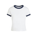 Worn In Jersey BABY TEE Snow Contrast - Unmatched Kicks - SKIMS