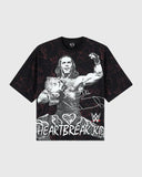 WWE Shawn Michaels Tee - All Over Print - Unmatched Kicks - 