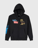 WWE Wrestlemania VI Full - Zip Hoodie - Black - Unmatched Kicks - 