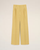 Yellow New Wool Low Waist Wide Trousers - Unmatched Kicks - Anti Social Social Club