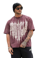 YOUNG LA 4156 - Revenge Tees Burgundy Wash - Unmatched Kicks - YOUNG LA