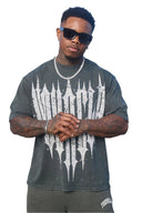 YOUNG LA 4156 - Revenge Tees Slate Wash - Unmatched Kicks - YOUNG LA