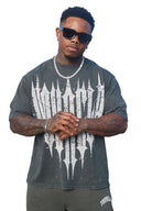 YOUNG LA 4156 - Revenge Tees Slate Wash - Unmatched Kicks - YOUNG LA