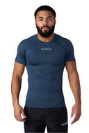 YOUNG LA 475 SuperVillain Compression Tees Navy - Unmatched Kicks - YOUNG LA