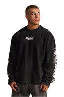YOUNG LA 8021 - Aura Long Sleeves Black Wash - Unmatched Kicks - YOUNG LA