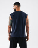 Zero Accent Tank - Dark Navy - Unmatched Kicks - Alphalete