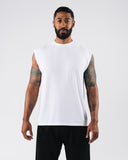 Zero Accent Tank - White - Unmatched Kicks - Alphalete