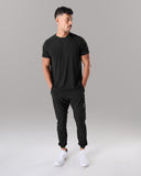Zero Accent Tee - Black - Unmatched Kicks - Alphalete