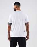 Zero Accent Tee - White - Unmatched Kicks - Alphalete
