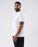 Zero Accent Tee - White - Unmatched Kicks - Alphalete