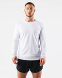 Zero Classic LS Tee 2pk - White - Unmatched Kicks - Alphalete